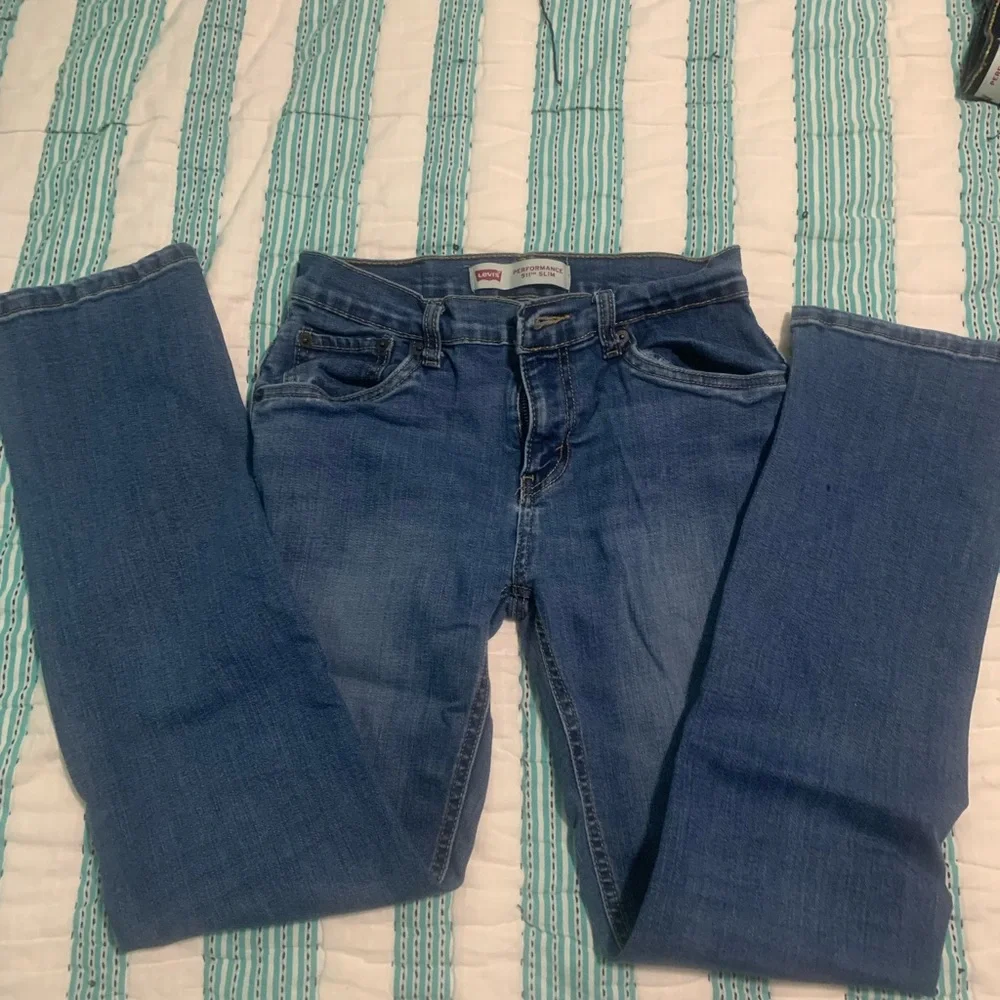 Bundle and of three pairs of Levi’s 511 performance slim fit jeans - Picture 8 of 15